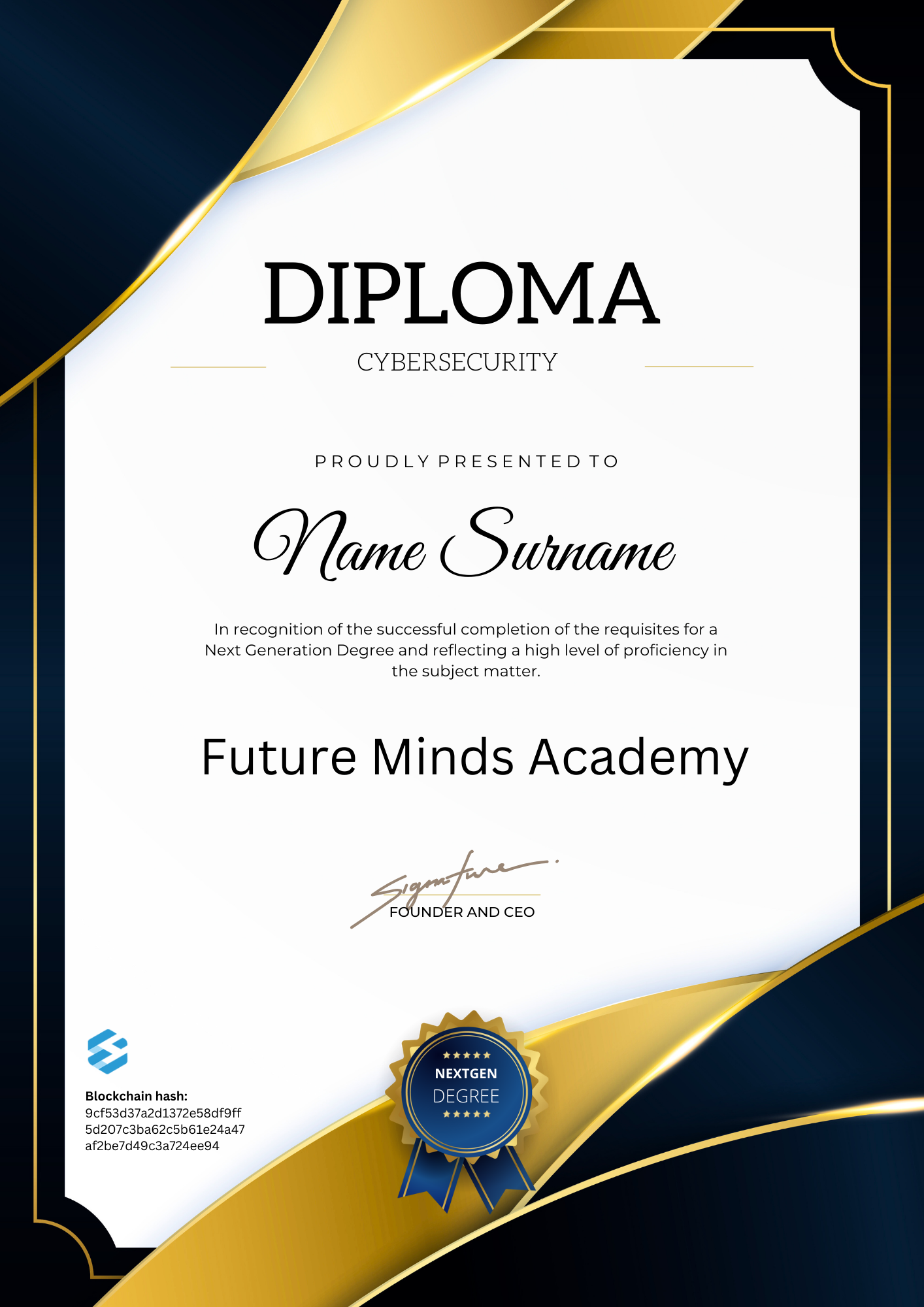 Diploma Cybersecurity